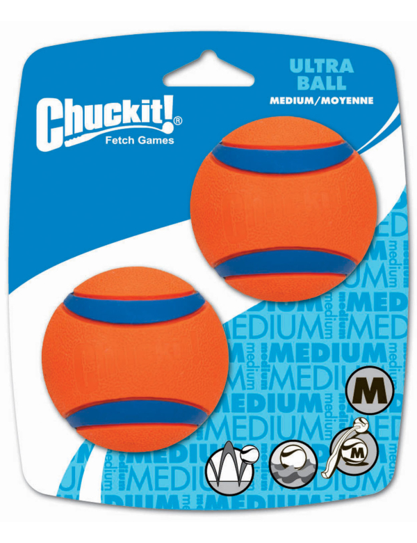 ULTRA BALL 2-PC MEDIUM CHUCKIT! ULTRA BALL 2-PC MEDIUM CHUCKIT!