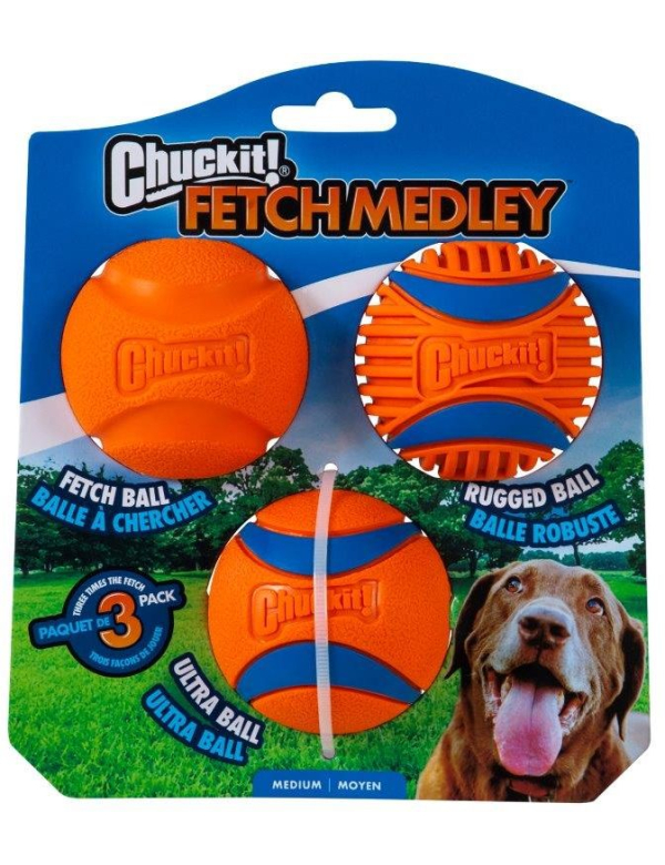 FETCH MEDLEY GEN 3 MEDIUM 3ST Ø6.5CM FETCH MEDLEY GEN 3 MEDIUM 3ST Ø6.5CM