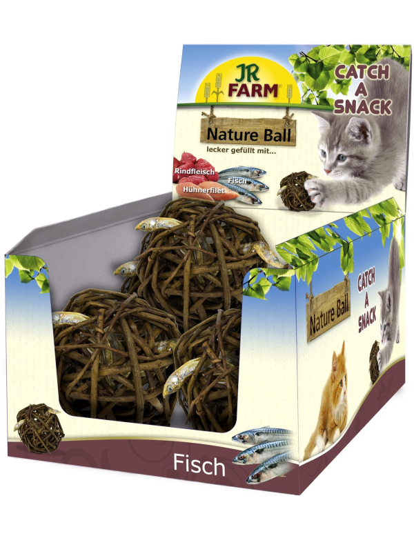 JR NATURE-BALL + GEDROOGDE VISSEN 15G JR NATURE-BALL + GEDROOGDE VISSEN 15G