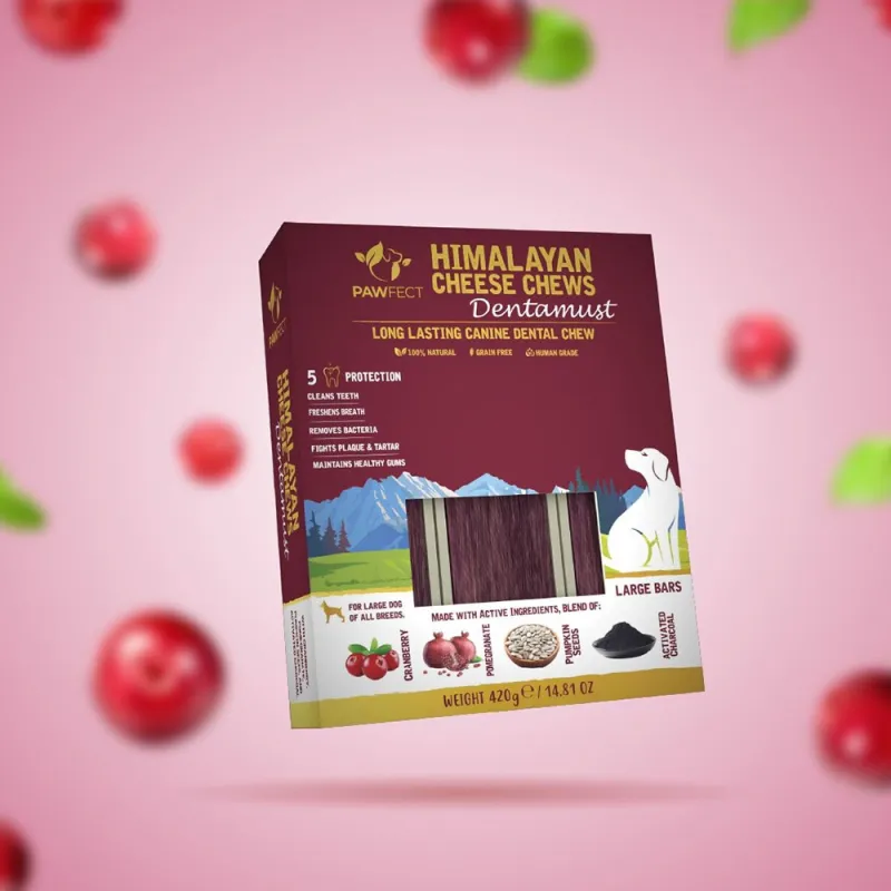 Dentamust Bars Veenbessen Large 420 gr.