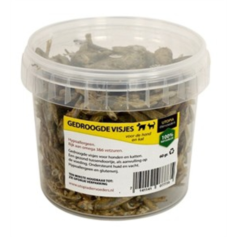 Visjes gedroogd