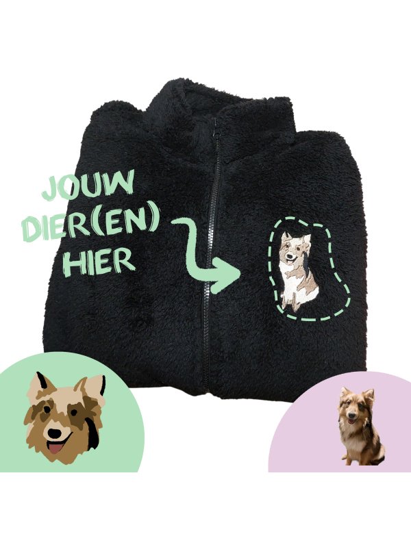 TEDDY VEST - EIGEN DIER(EN)