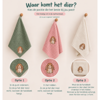 STRANDHANDDOEK (2 STUKS) - EIGEN DIER(EN)