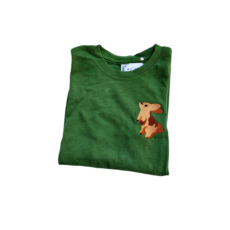 BABY T-SHIRT ZONDER KNOPJES - EIGEN DIER(EN)