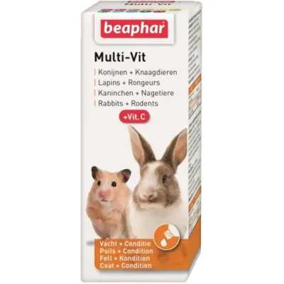 MULTI-VIT KNAAGDIEREN 50ML BEAPHAR