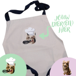 Keukenschort kids - eigen dier(en) 