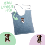 BABY SLABBETJES (2 STUKS) - EIGEN DIER(EN)