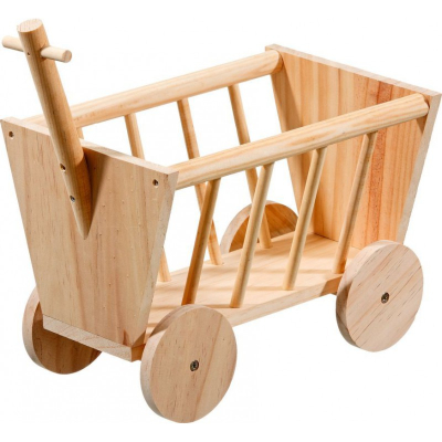 HOUTEN BOLDERWAGEN 29CM