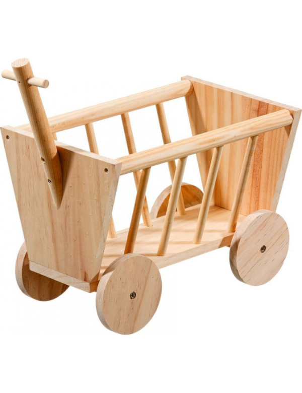 HOUTEN BOLDERWAGEN 29CM