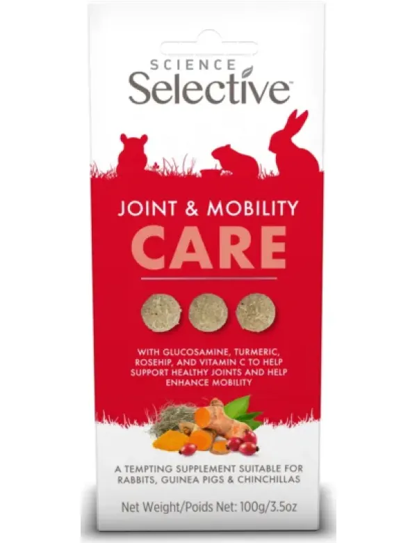 SCIENCE SELECTIVE JOINT EN MOBILITY CARE (GLUCOSAMINE, ROZEBOTTEL, KURKUMA, VITAMINE C)