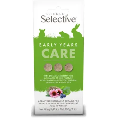 SCIENCE SELECTIVE EARLY YEARS CARE (SPINAZIE, BOSBES, ECHINACEA)