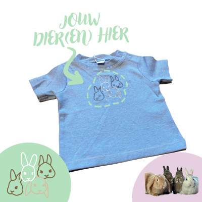 BABY T-SHIRT - EIGEN DIER(EN)