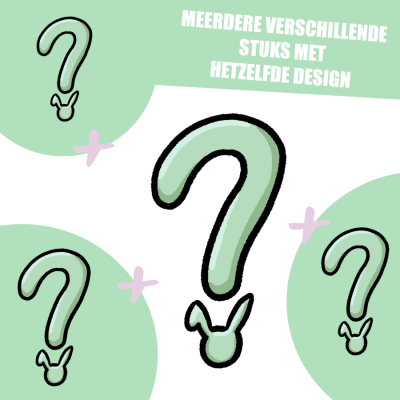 MEERDERE VERSCHILLENDE STUKS - MET HETZEFLDE DESIGN