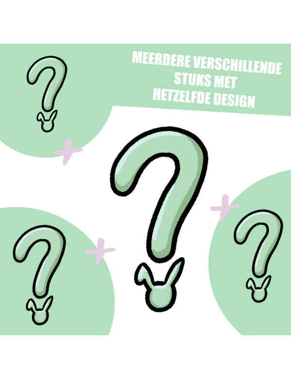 MEERDERE VERSCHILLENDE STUKS - MET HETZEFLDE DESIGN