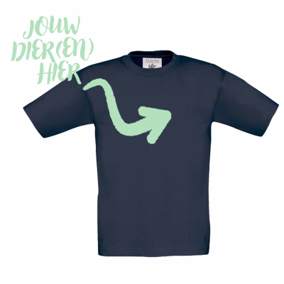 KINDER T-SHIRT - EIGEN DIER(EN)