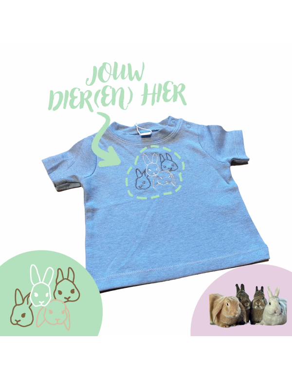 BABY T-SHIRT - EIGEN DIER(EN)